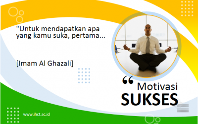 “Untuk mendapatkan apa yang kamu suka, pertama…