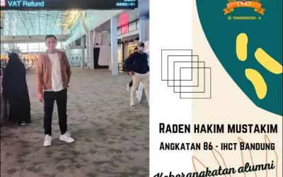 [Selamat atas Keberangkatan Alumni IHCT – Bandung untuk Bekerja]
