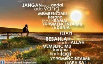 “Jangan resah, Andai ada yang….”