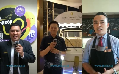 #Salam dari Alumni IHCT yang sudah bekerja di Hotel bintang 4 dan bintang 5 di Bandung!