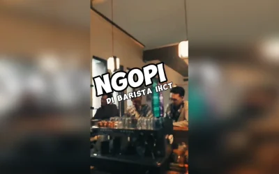 “Ngopi di barista IHCT bersama para dosen?”