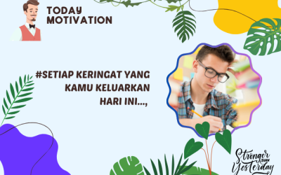 #Setiap keringat yang kamu keluarkan hari ini,…